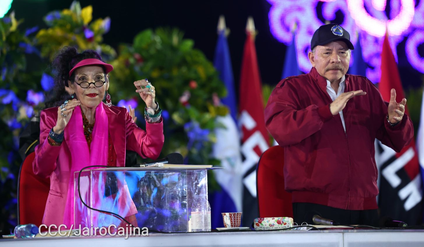 Celebración del 46 aniversario del triunfo de la Revolución Popular Sandinista