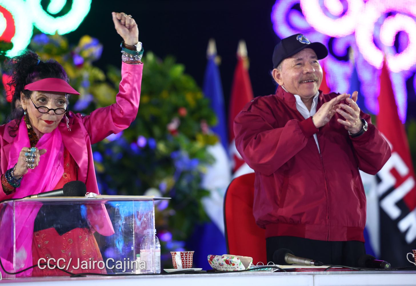 Celebración del 46 aniversario del triunfo de la Revolución Popular Sandinista