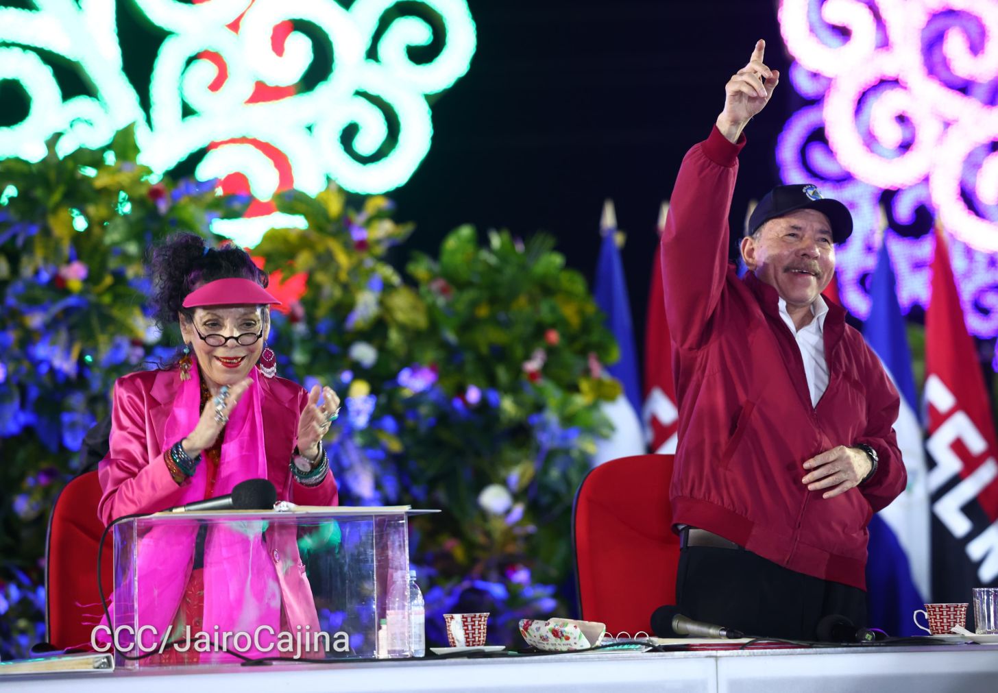 Celebración del 46 aniversario del triunfo de la Revolución Popular Sandinista