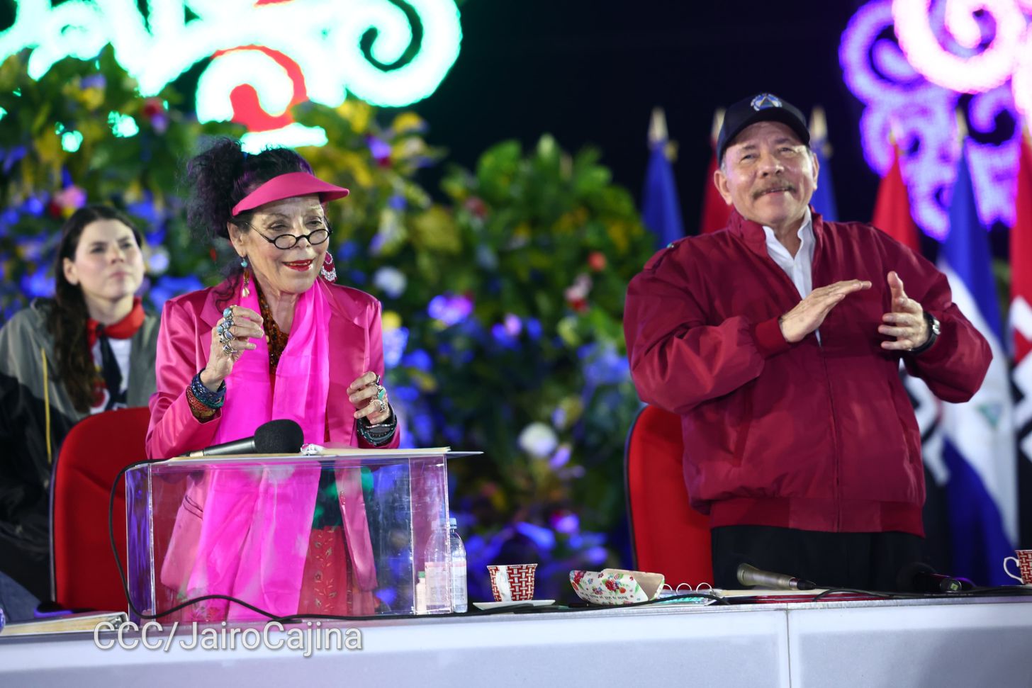 Celebración del 46 aniversario del triunfo de la Revolución Popular Sandinista
