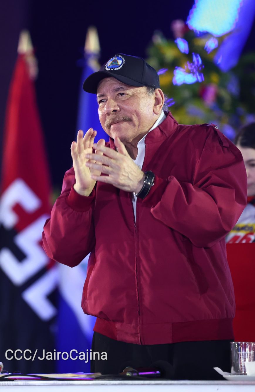 Celebración del 46 aniversario del triunfo de la Revolución Popular Sandinista