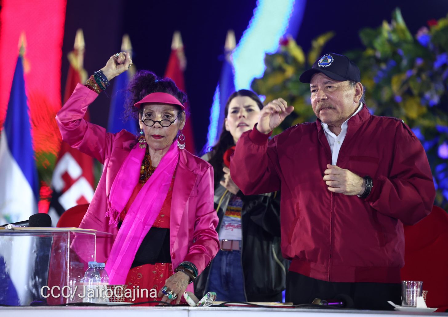 Celebración del 46 aniversario del triunfo de la Revolución Popular Sandinista