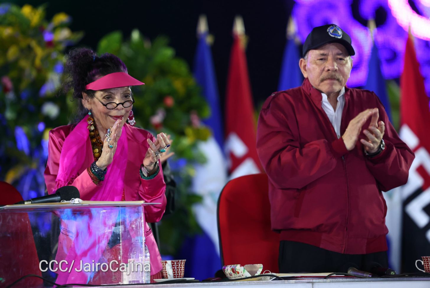 Celebración del 46 aniversario del triunfo de la Revolución Popular Sandinista