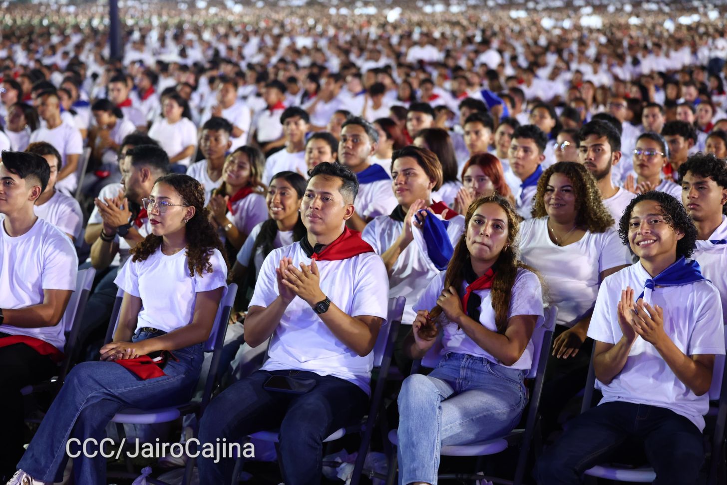 Celebración del 46 aniversario del triunfo de la Revolución Popular Sandinista