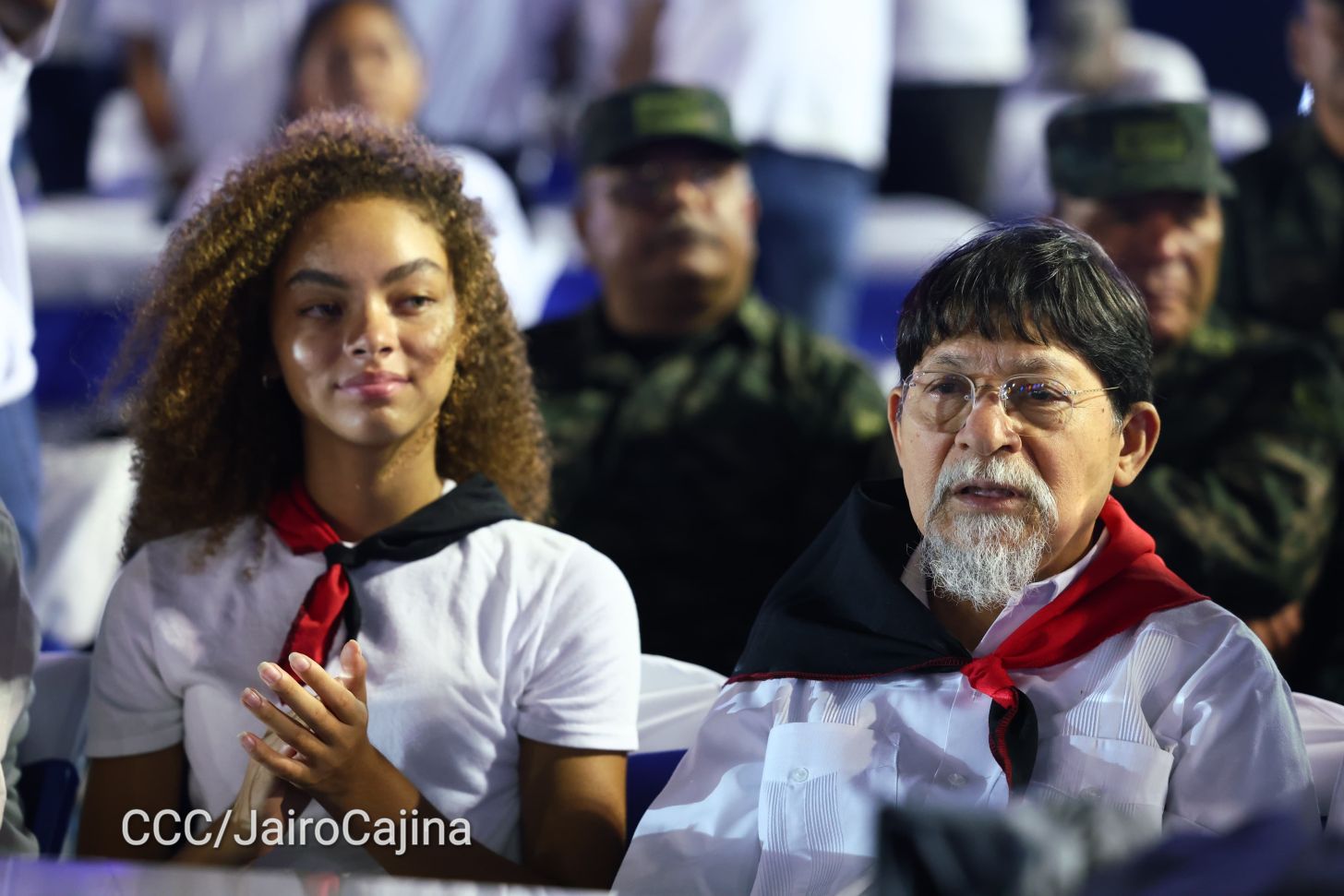 Celebración del 46 aniversario del triunfo de la Revolución Popular Sandinista