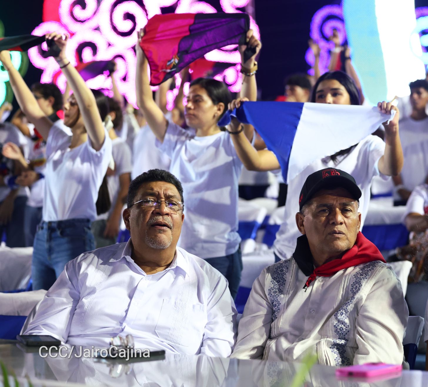 Celebración del 46 aniversario del triunfo de la Revolución Popular Sandinista