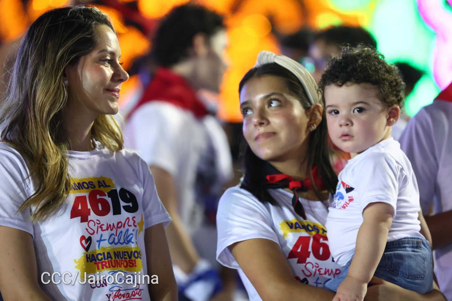 Celebración del 46 aniversario del triunfo de la Revolución Popular Sandinista