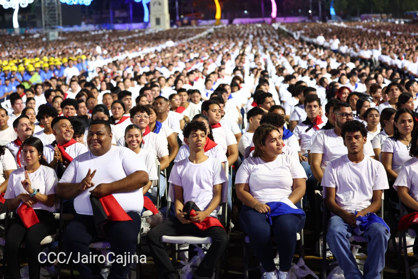 Celebración del 46 aniversario del triunfo de la Revolución Popular Sandinista