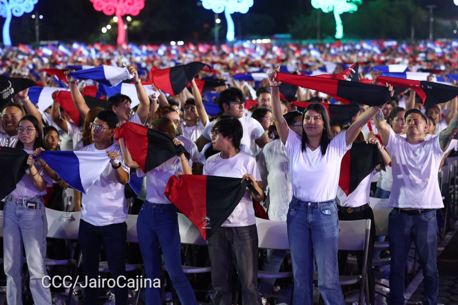 Celebración del 46 aniversario del triunfo de la Revolución Popular Sandinista