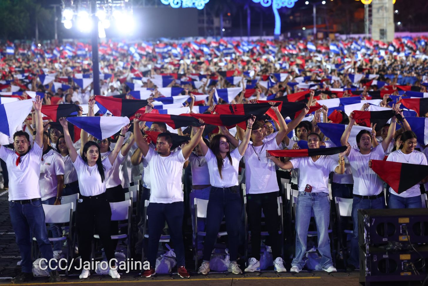Celebración del 46 aniversario del triunfo de la Revolución Popular Sandinista