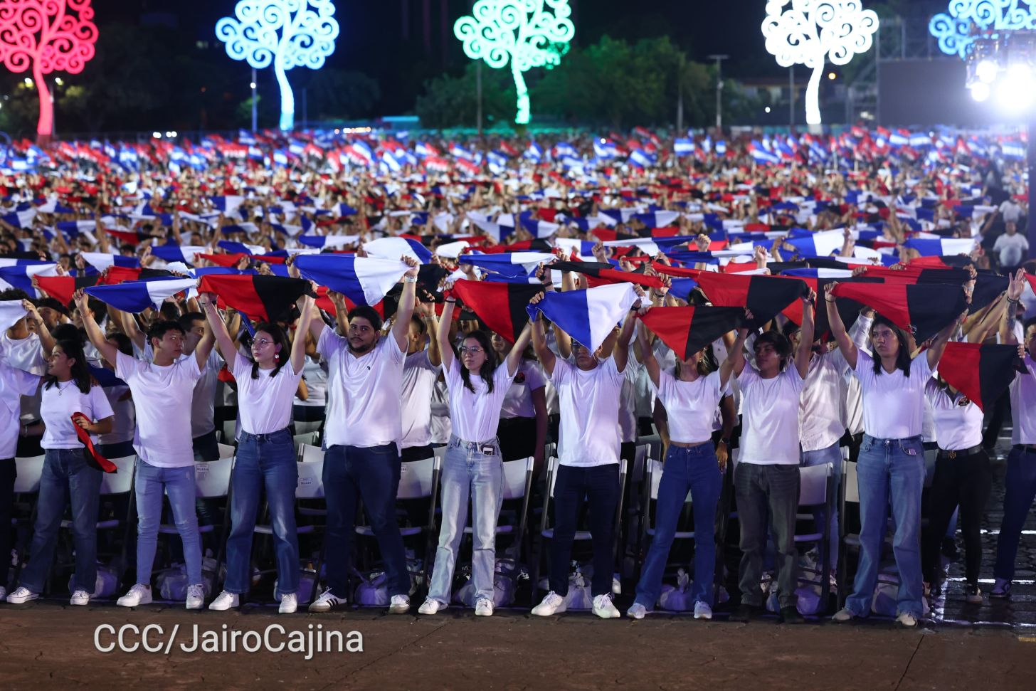 Celebración del 46 aniversario del triunfo de la Revolución Popular Sandinista