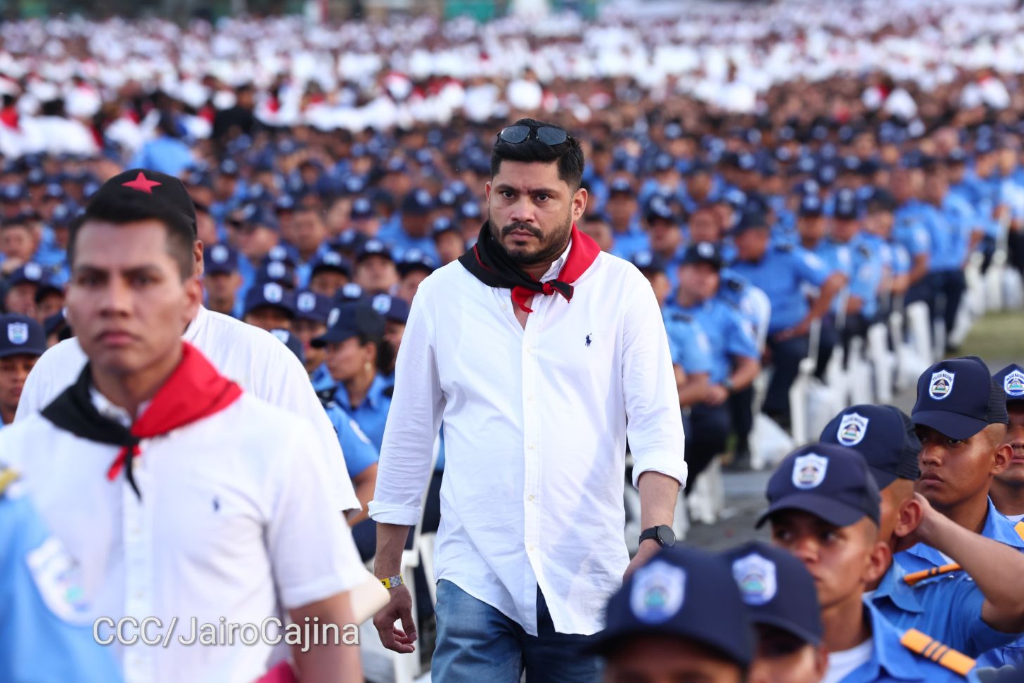 Celebración del 46 aniversario del triunfo de la Revolución Popular Sandinista