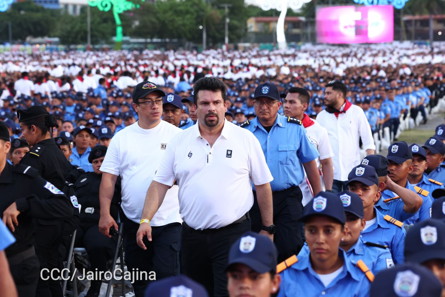 Celebración del 46 aniversario del triunfo de la Revolución Popular Sandinista