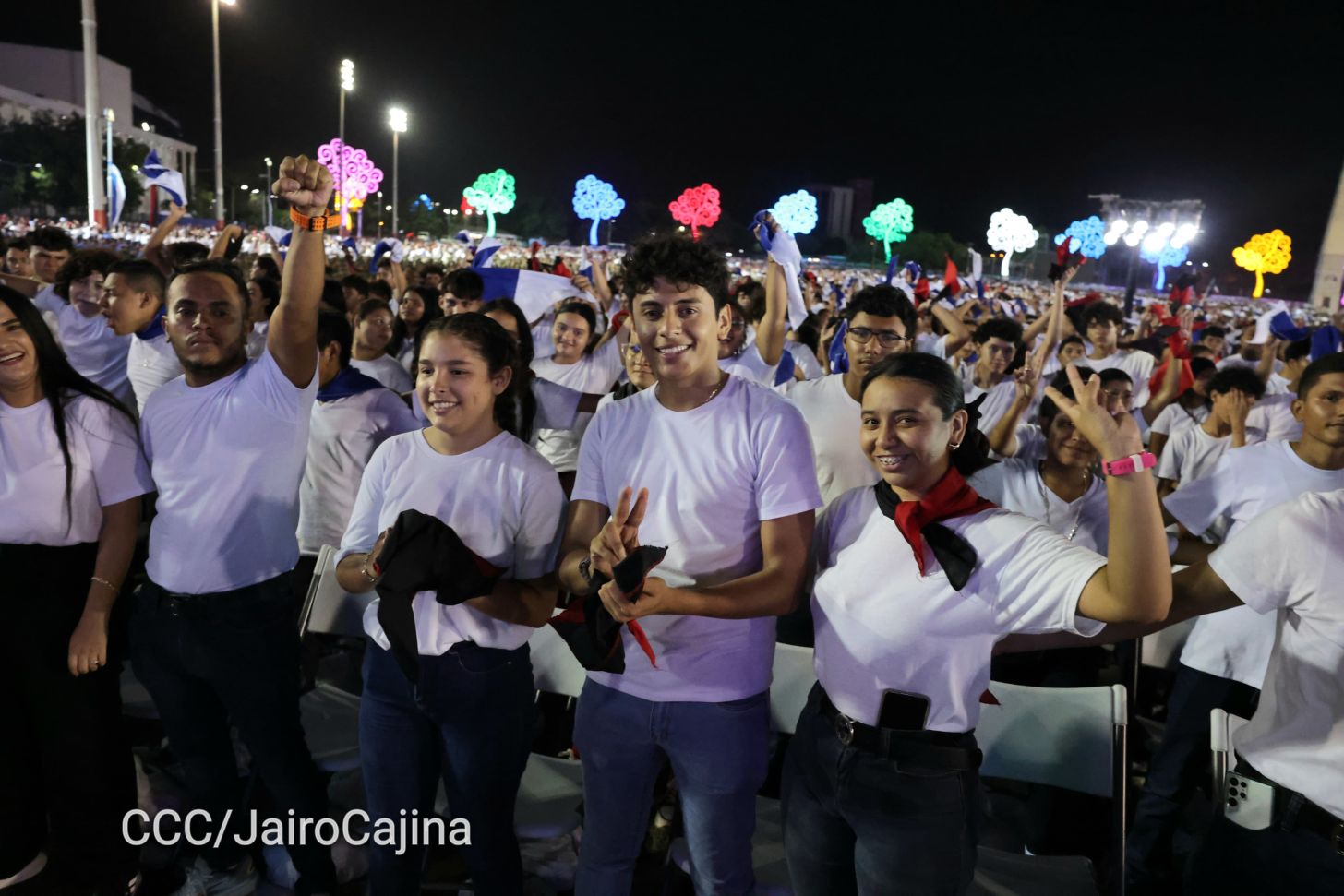 Celebración del 46 aniversario del triunfo de la Revolución Popular Sandinista