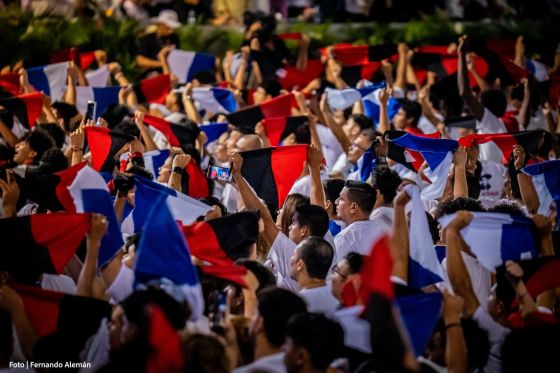 Celebración del 46 aniversario del triunfo de la Revolución Popular Sandinista