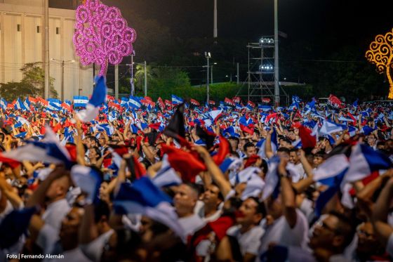Celebración del 46 aniversario del triunfo de la Revolución Popular Sandinista