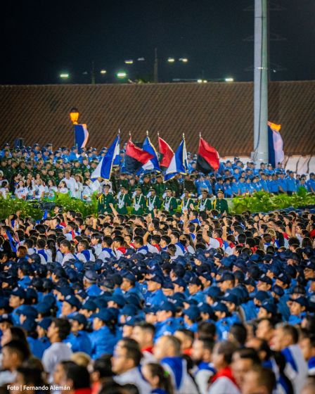 Celebración del 46 aniversario del triunfo de la Revolución Popular Sandinista