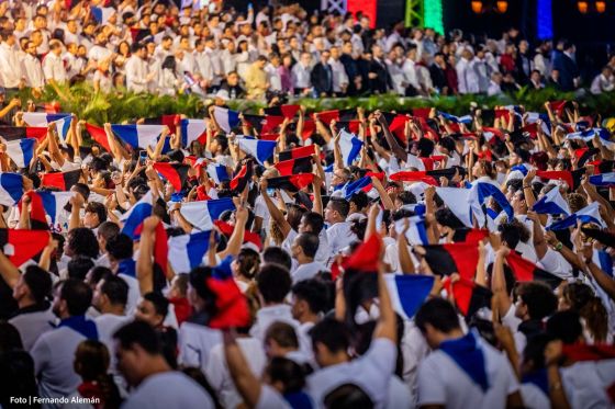 Celebración del 46 aniversario del triunfo de la Revolución Popular Sandinista