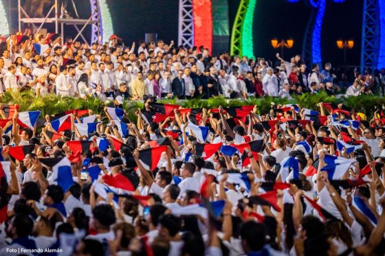 Celebración del 46 aniversario del triunfo de la Revolución Popular Sandinista