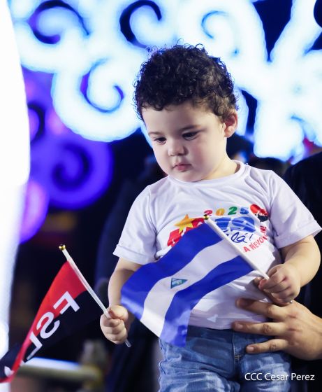 Celebración del 46 aniversario del triunfo de la Revolución Popular Sandinista