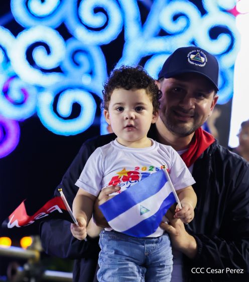 Celebración del 46 aniversario del triunfo de la Revolución Popular Sandinista