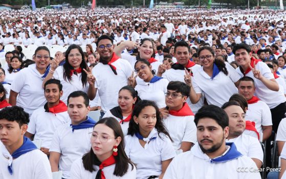 Celebración del 46 aniversario del triunfo de la Revolución Popular Sandinista