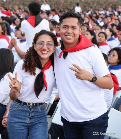 Celebración del 46 aniversario del triunfo de la Revolución Popular Sandinista