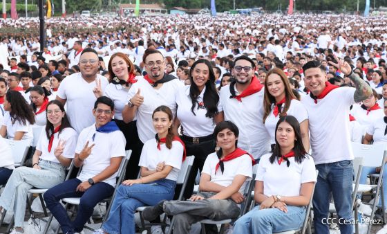 Celebración del 46 aniversario del triunfo de la Revolución Popular Sandinista