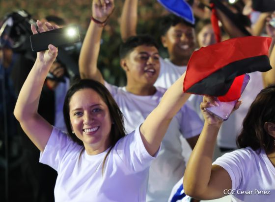 Celebración del 46 aniversario del triunfo de la Revolución Popular Sandinista