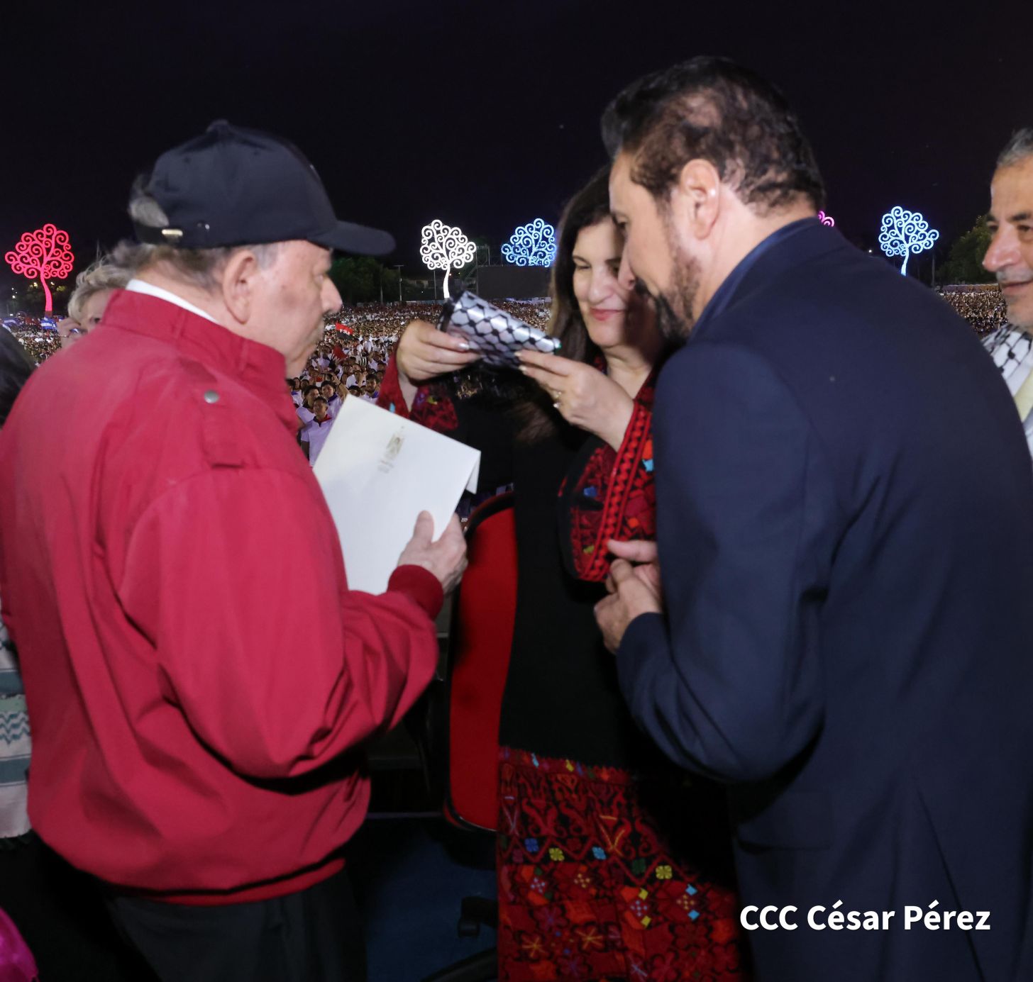 Celebración del 46 aniversario del triunfo de la Revolución Popular Sandinista