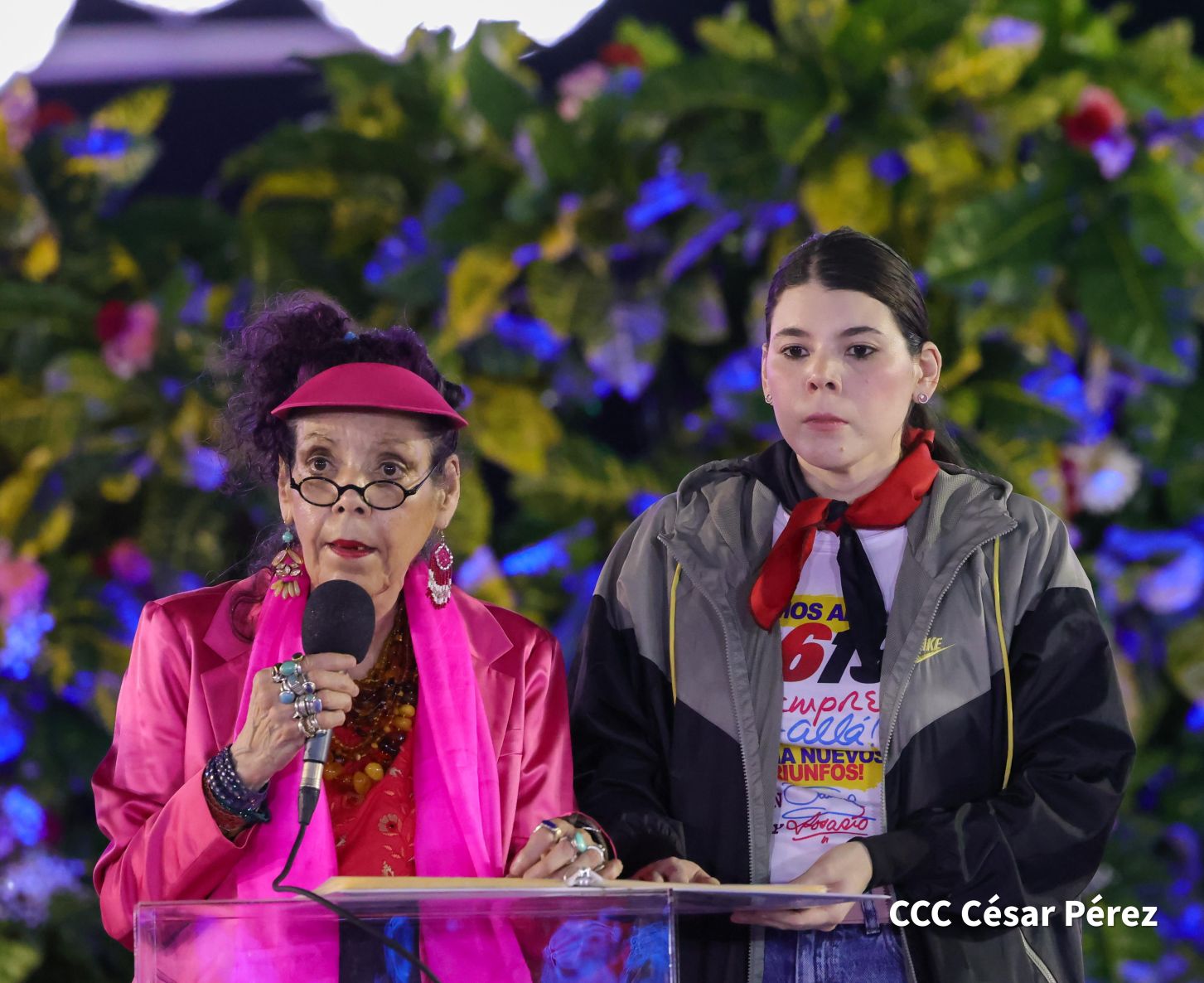 Celebración del 46 aniversario del triunfo de la Revolución Popular Sandinista