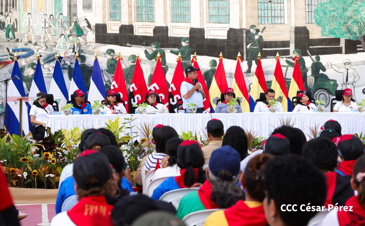 Conmemoración del 66 aniversario del tránsito a la inmortalidad de los Héroes y Mártires del 23 de julio de 1959