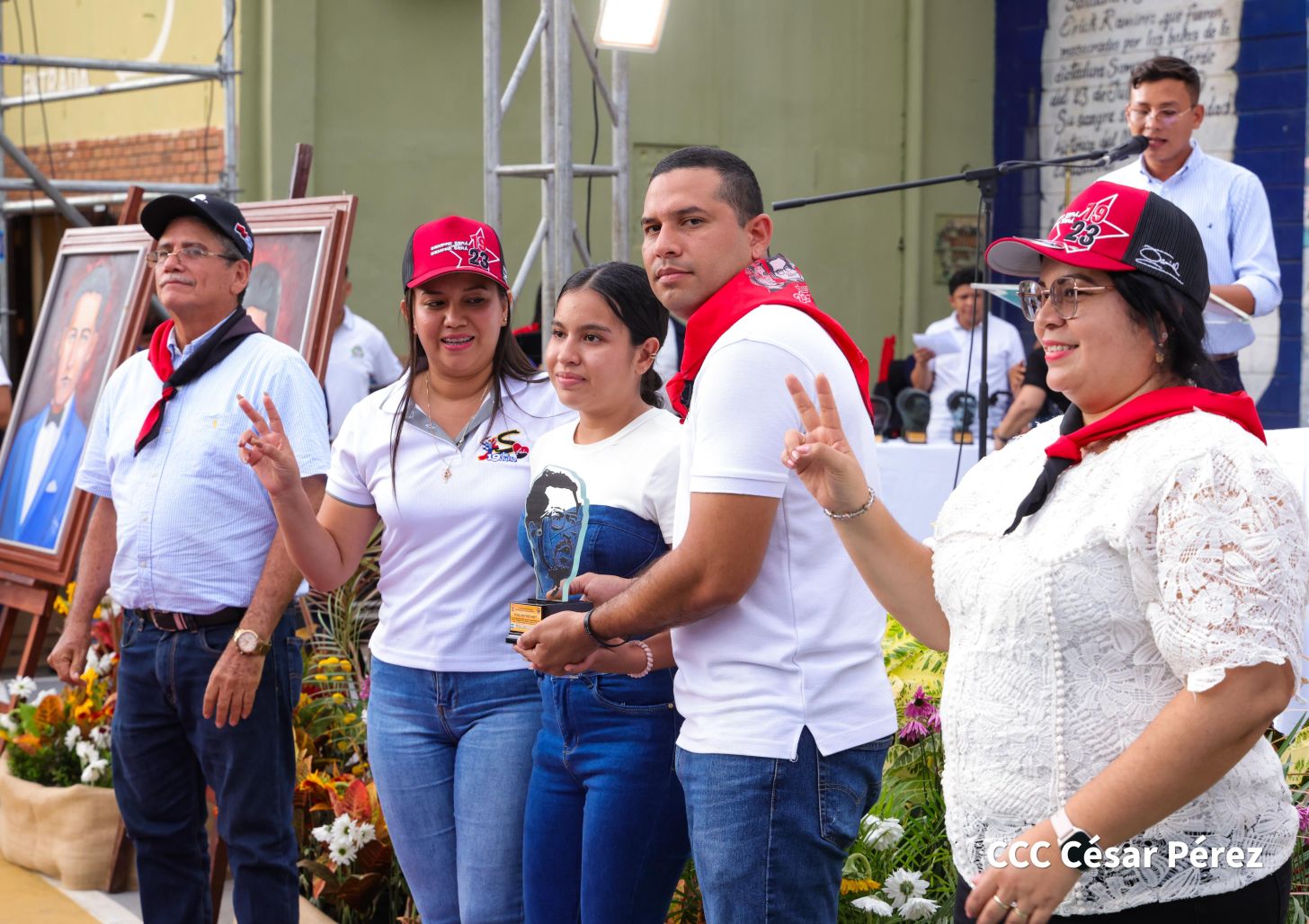 Conmemoración del 66 aniversario del tránsito a la inmortalidad de los Héroes y Mártires del 23 de julio de 1959