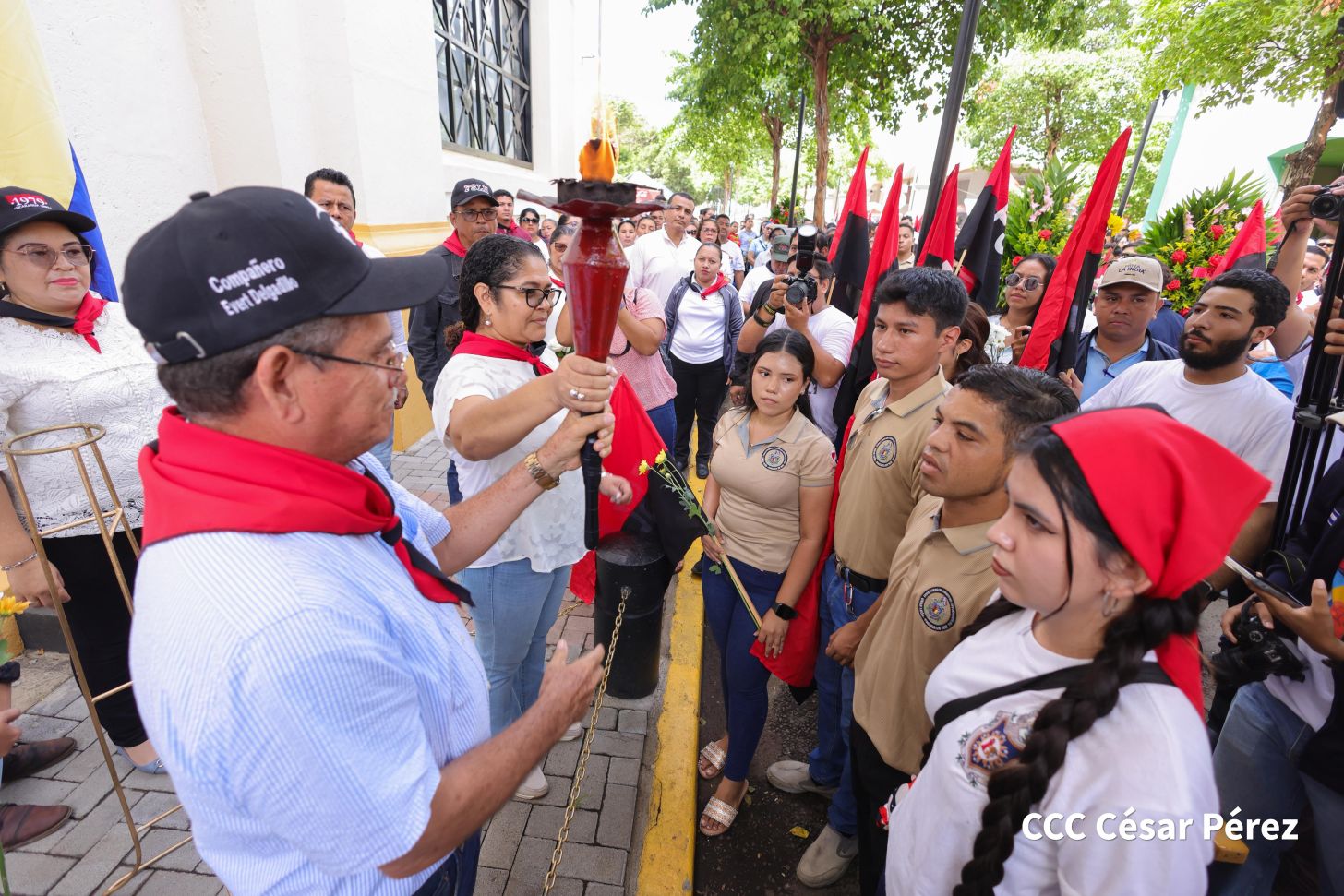 Conmemoración del 66 aniversario del tránsito a la inmortalidad de los Héroes y Mártires del 23 de julio de 1959