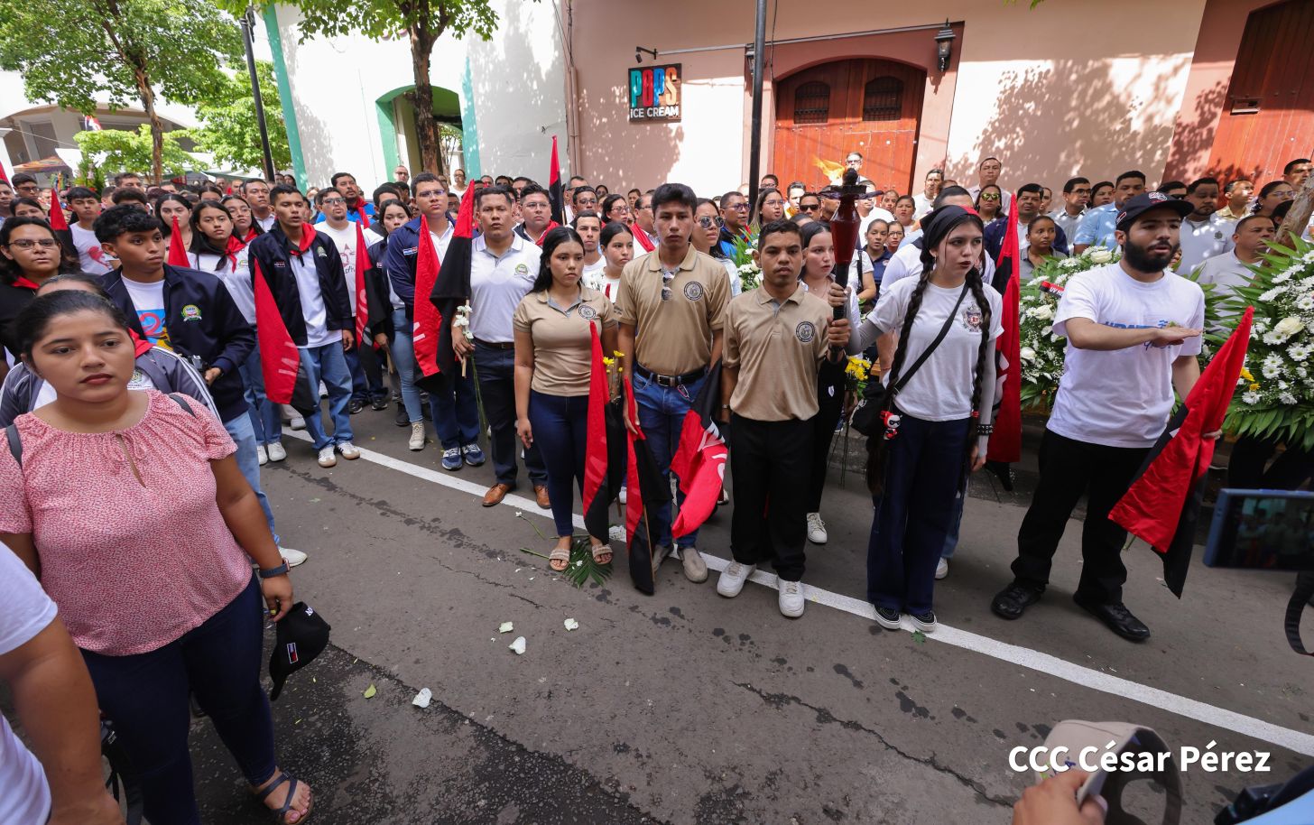 Conmemoración del 66 aniversario del tránsito a la inmortalidad de los Héroes y Mártires del 23 de julio de 1959