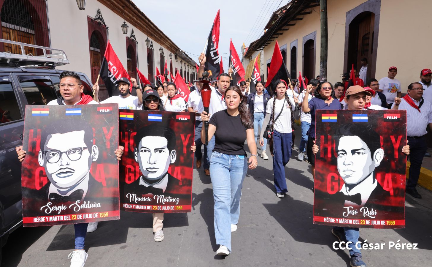 Conmemoración del 66 aniversario del tránsito a la inmortalidad de los Héroes y Mártires del 23 de julio de 1959