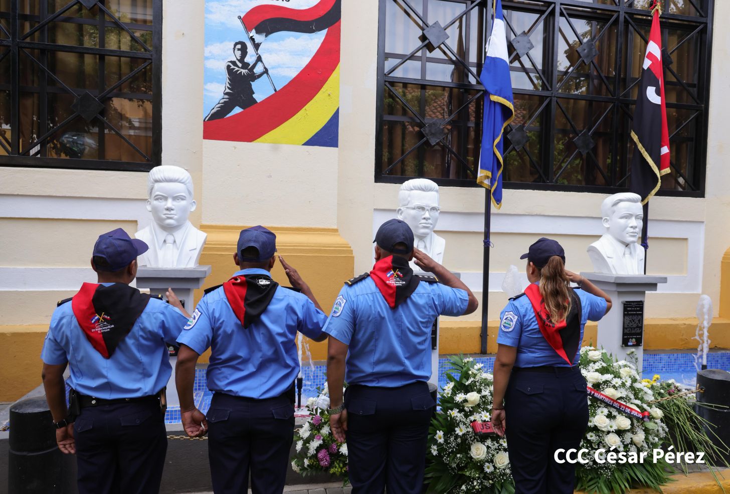 Conmemoración del 66 aniversario del tránsito a la inmortalidad de los Héroes y Mártires del 23 de julio de 1959