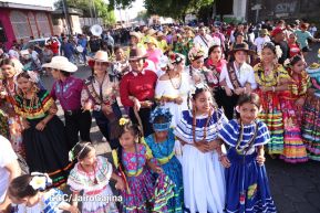 Miles acompañan la Roza del Camino en el inicio de las Fiestas Tradicionales de Managua 2025