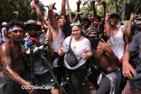 Miles acompañan la Roza del Camino en el inicio de las Fiestas Tradicionales de Managua 2025