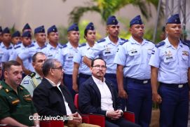 Nicaragua conmemora del 46 aniversario de fundación de la Gloriosa Fuerza Aérea y Defensa Antiaérea 