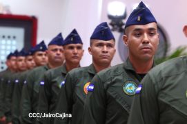 Nicaragua conmemora del 46 aniversario de fundación de la Gloriosa Fuerza Aérea y Defensa Antiaérea 