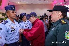 Nicaragua conmemora del 46 aniversario de fundación de la Gloriosa Fuerza Aérea y Defensa Antiaérea 
