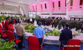 Nicaragua conmemora del 46 aniversario de fundación de la Gloriosa Fuerza Aérea y Defensa Antiaérea 
