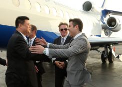 Presidente de HKND arriba a Nicaragua