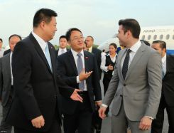 Presidente de HKND arriba a Nicaragua