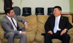 Presidente de HKND arriba a Nicaragua