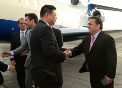 Presidente de HKND arriba a Nicaragua
