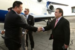 Presidente de HKND arriba a Nicaragua