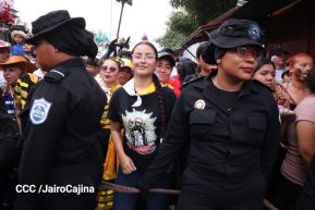 Multitudinaria procesión marca el retorno de Santo Domingo de Guzmán a Las Sierritas
