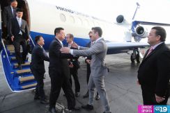 Presidente de HKND arriba a Nicaragua